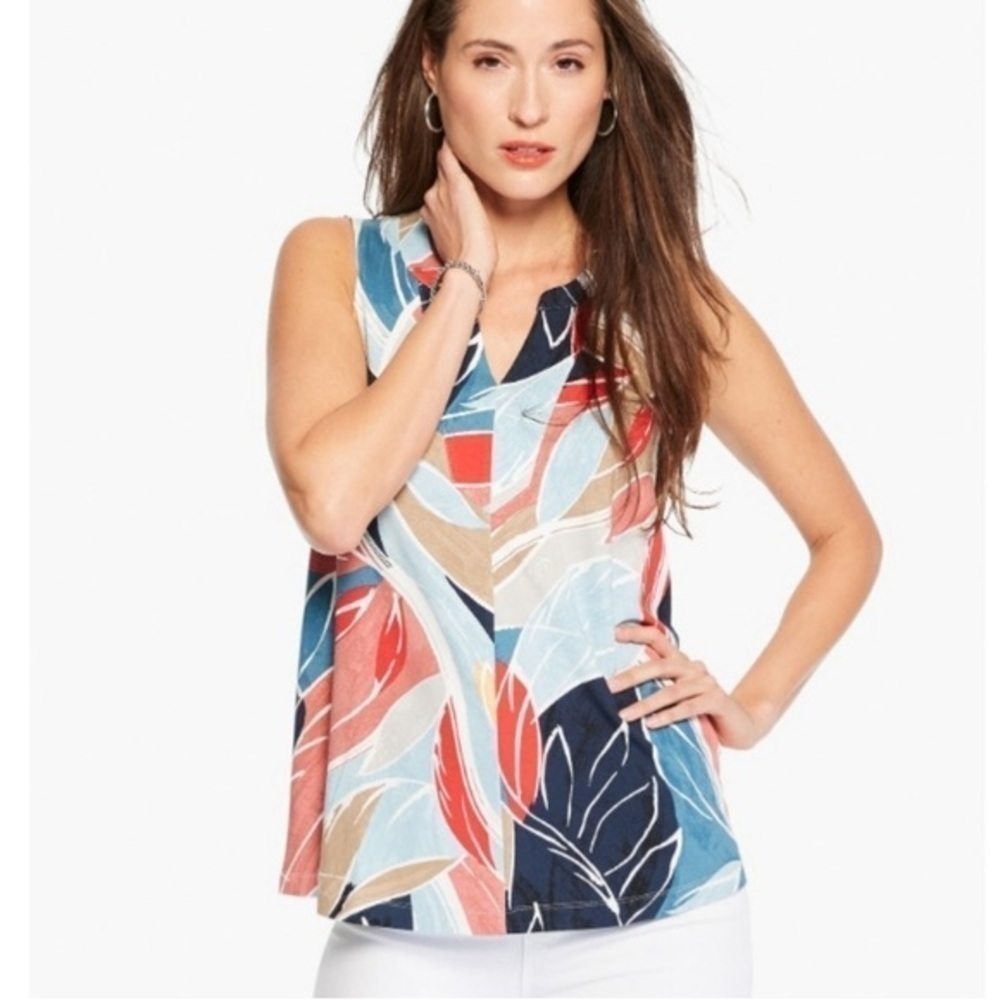 Women's Multicolor Sleeveless Top